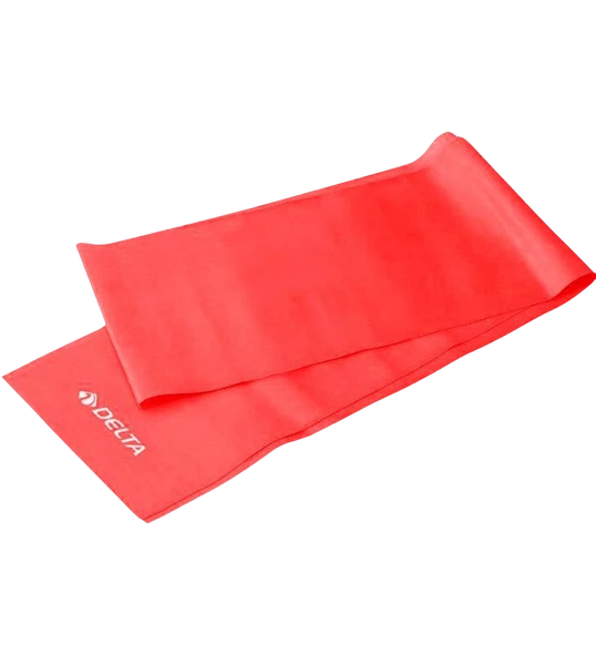 Delta 120x15 Orta Kırmızı Pilates Bandı ürün görseli 1