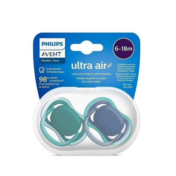 Avent Ultra Air 2Li Emzik 6-18 Ay 08531 ürün görseli 1