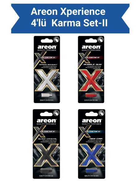 Areon Xperience 4'lü Karma Set-II ürün görseli 1