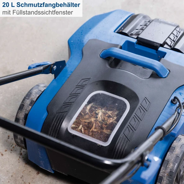 Scheppach C-S610-X Akülü Süpürge (Hediyeli) - Resim 2