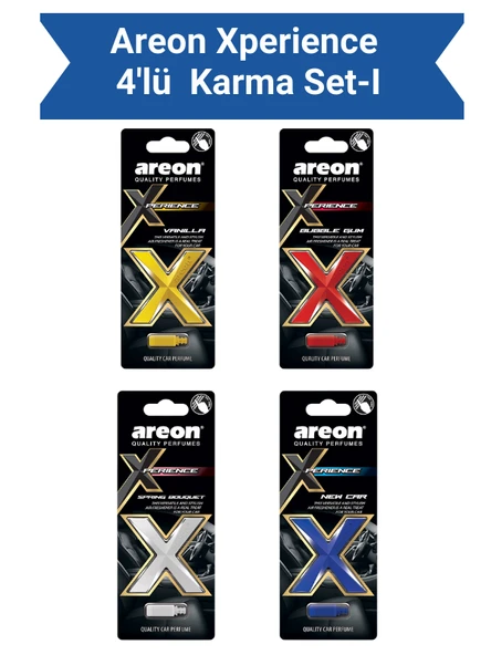 Areon Xperience 4'lü Karma Set-I ürün görseli 1