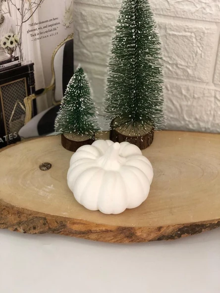 Dekoratif Bal Kabağı Çap 10cm ürün görseli 1