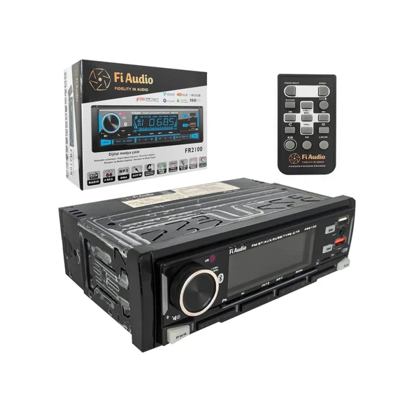 Fi Audio Fr-2100 Oto Teyp 4x50 Watt Bluetooth Carlive 2xusb Type-c Sd Fm Aux Lucest Yeni ürün görseli 1