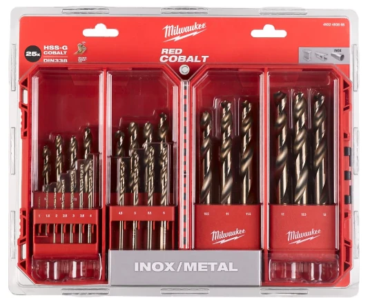 Milwaukee Metal Matkap Ucu Seti 25 Parça 4932493868 ürün görseli 1