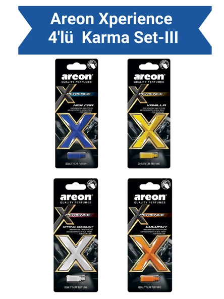 Areon Xperience 4'lü Karma Set-III ürün görseli 1