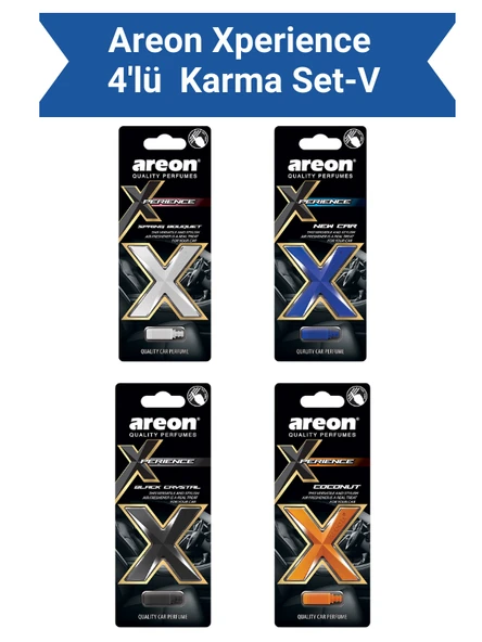 Areon Xperience 4'lü Karma Set-V ürün görseli 1
