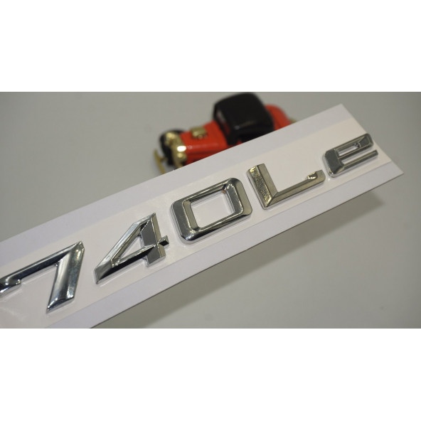 Bmw 740Le Bagaj Krom Metal 3M 3D Yazı Logo ürün görseli 1