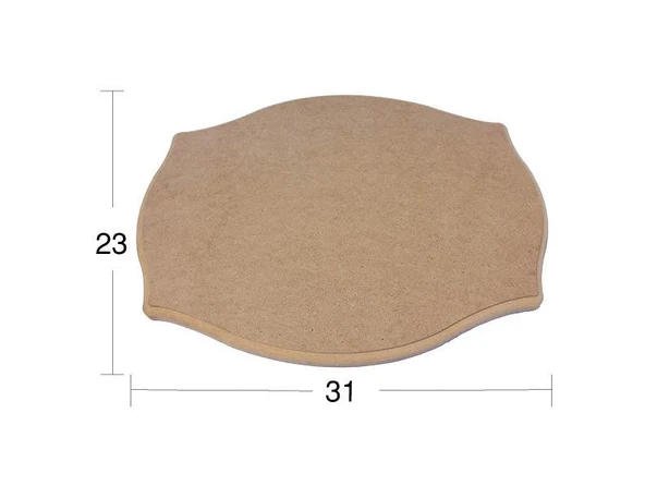 Ahşap Pano 31x23cm PA197 ürün görseli 1
