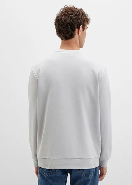 Mavi M0S10402 Logo Baskılı Erkek Sweatshirt - Resim 5