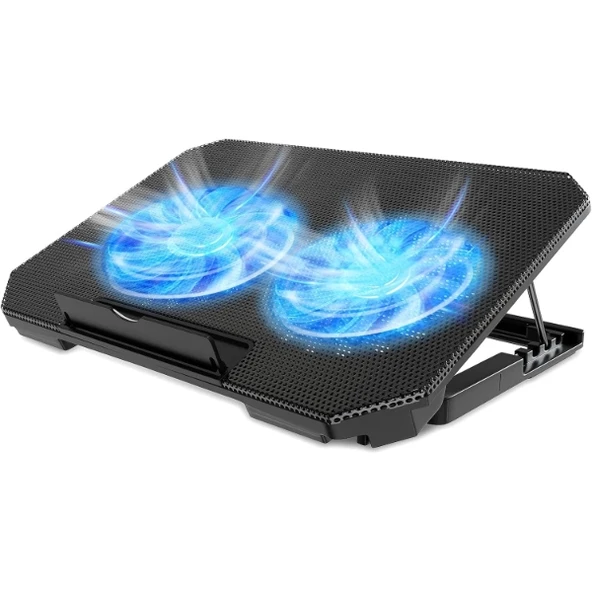 Ayarlanabilir Yükseklik Kademeli Laptop Soğutucu Fan ürün görseli 1
