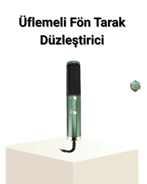 Seramik Plakalı Saç Düzleştirici – 200°C Ayarlanabilir Isı, İyon Teknolojisi ürün görseli 1