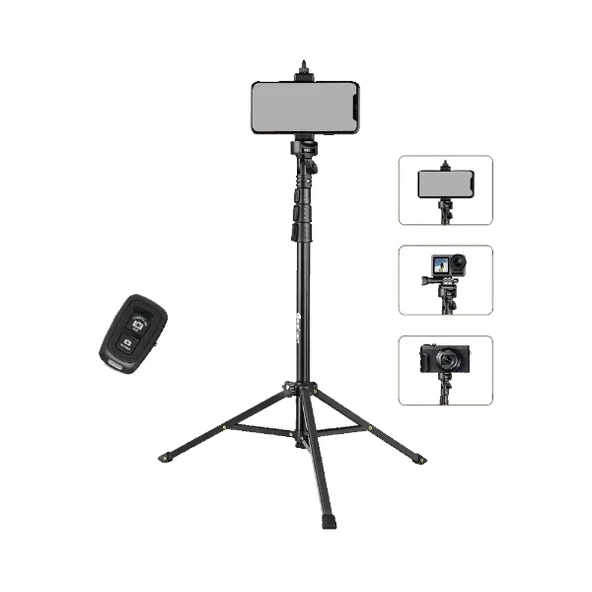 Çantalı Kumandalı Tripod - Resim 3