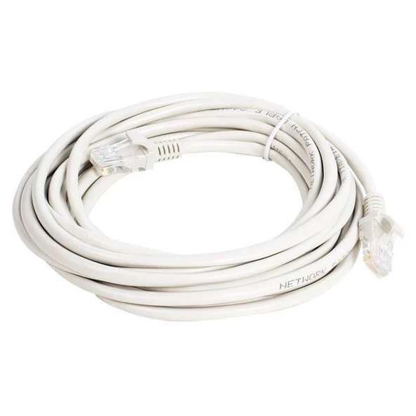 Powermaster Cat5 10 Metre RJ45 Patch Network Ethernet İnternet Kablosu - Resim 2
