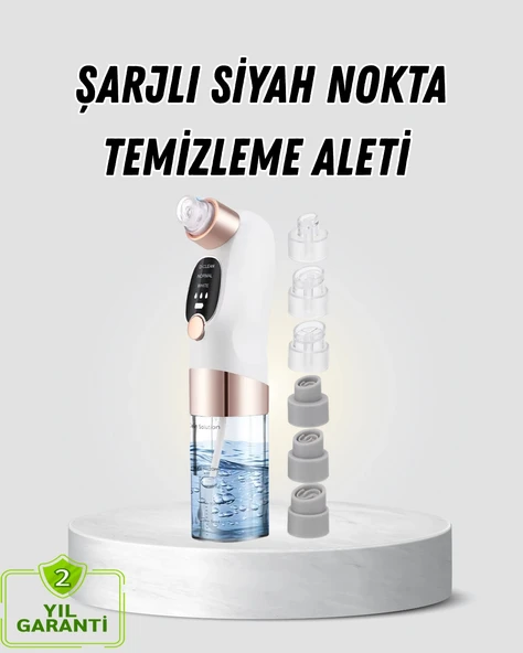 Vakum Teknolojili Siyah Nokta Temizleyici – Cilt Tonu Eşitleyen Masajlı Cilt Bakım Cihazı ürün görseli 1