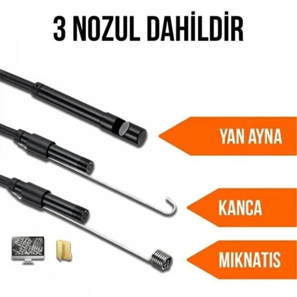 10 Metre Yılan Kamera - Resim 5
