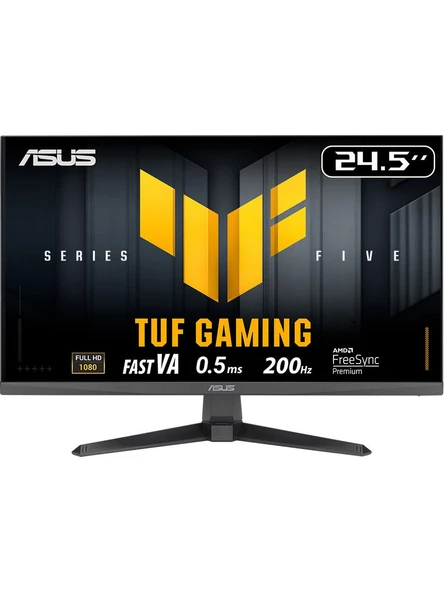 Asus 24.5" Tuf Gaming Vg257Q5A 200Hz 0.5Ms Full Hd Freesync Fast İps Gaming Monitör ürün görseli 1