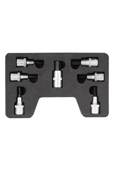 İzeltaş 1/2 Lokmalı Allen Uç Takımı(60mm/7parça) ürün görseli 1