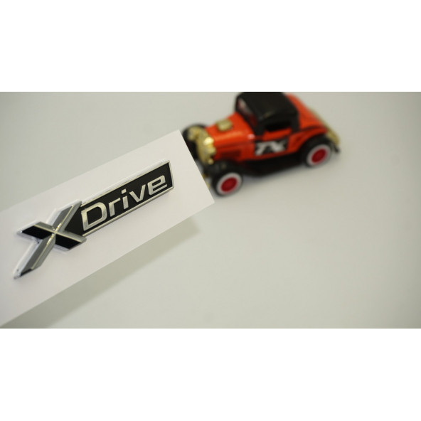 Bmw X Drive Yeni Nesil Krom Metal Bagaj Logo 3M 3D Orjinal Ürün ürün görseli 1