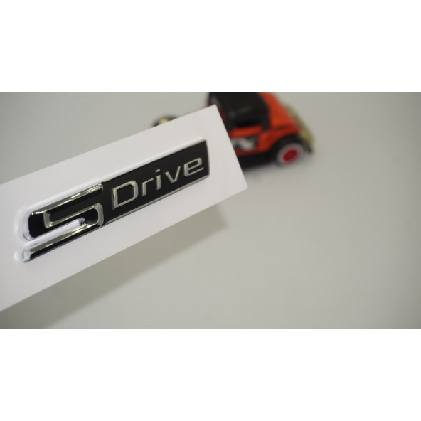 Bmw S Drive Yeni Nesil Krom Metal Bagaj Logo 3M 3D Orjinal Ürün ürün görseli 1