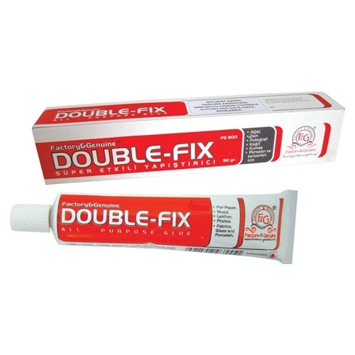 Factory Sıvı Yapıştırıcı Double Fix Süper Etkili 90 Gram FG900 (12 Li Paket) ürün görseli 1