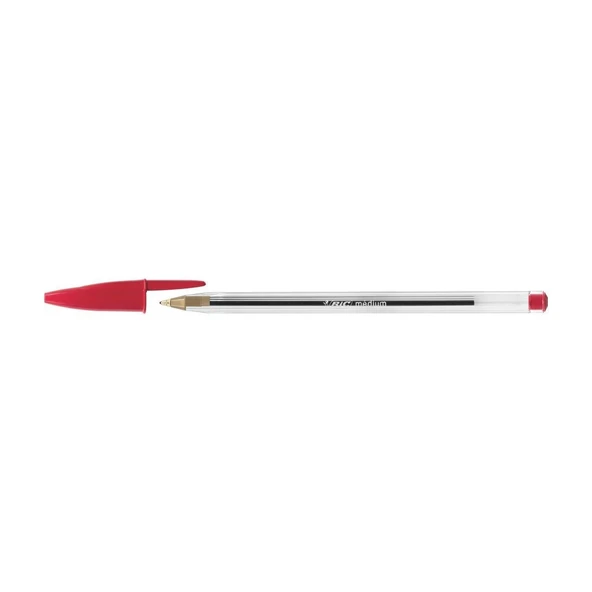 Bic Cristal Tükenmez Kalem Medium Kırmızı 50 Li 847899 (1 Paket 50 Adet) ürün görseli 1
