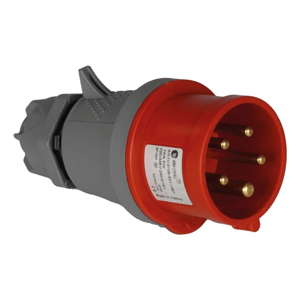 TP Electric 3105-301-1601 Vidalı Bağlantı IP44 5x16A CEE Norm Düz Fiş ürün görseli 1