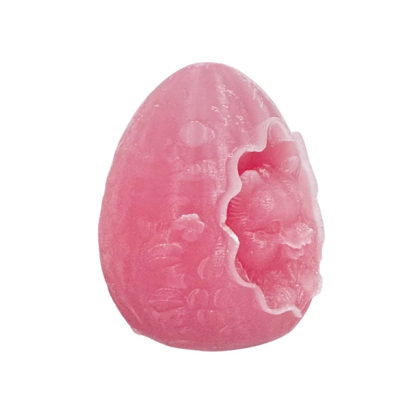 Silikon 3D Hayvan Figürlü Yumurta Mum Kalıbı - Resim 2