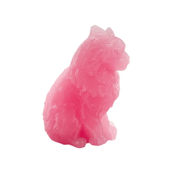 Silikon 3D Kedi Figürü Mum Kalıbı - Resim 2
