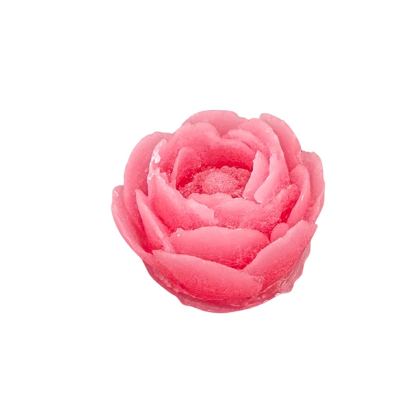 Silikon 3D Yaban Gülü Mum Kalıbı - Resim 3
