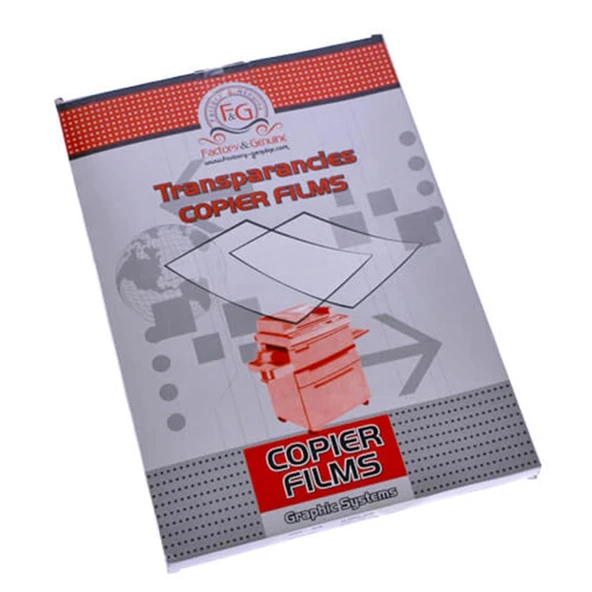 Factory Genuine A4 Fotokopi Asetadı Seri Çekim Transparan (100 Lü Paket) ürün görseli 1