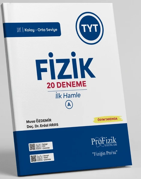 Profizik 2026 Tyt Fizik Kolay -Orta A İlk Hamle 20 Deneme ürün görseli 1