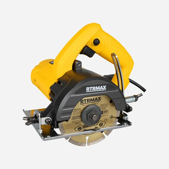 RTM3890 Sulu Mermer Kesme 45° Açılı Kesim 1400 W 115 mm (1 Adet Elmas Testere Hediyeli) ürün görseli 1