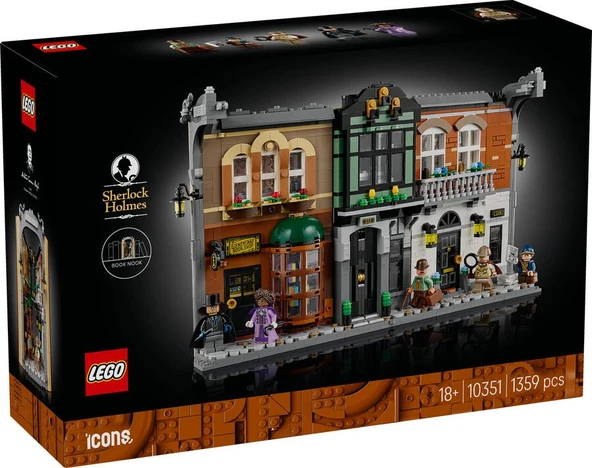 LEGO Icons 10351 Sherlock Holmes: Book Nook ürün görseli 1