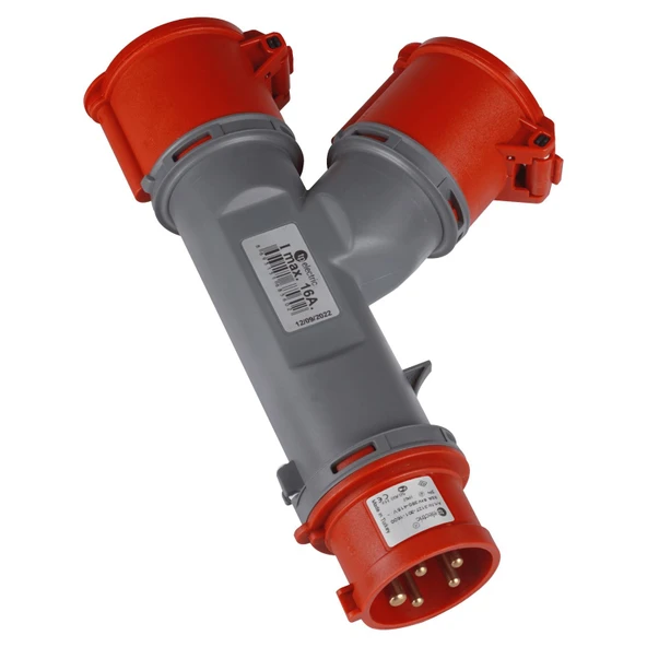 TP Electric 3105-512-1600 IP44 5x16A Fiş Beslemeli Çoklu Priz ürün görseli 1