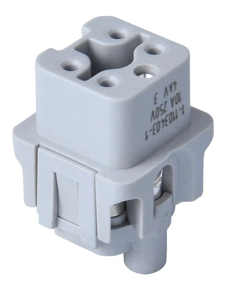 TP Electric 24-0510-200-01 Vidalı Bağlantı 5x10A Priz Çekirdek (Yandan Kablo Girişli) ürün görseli 1