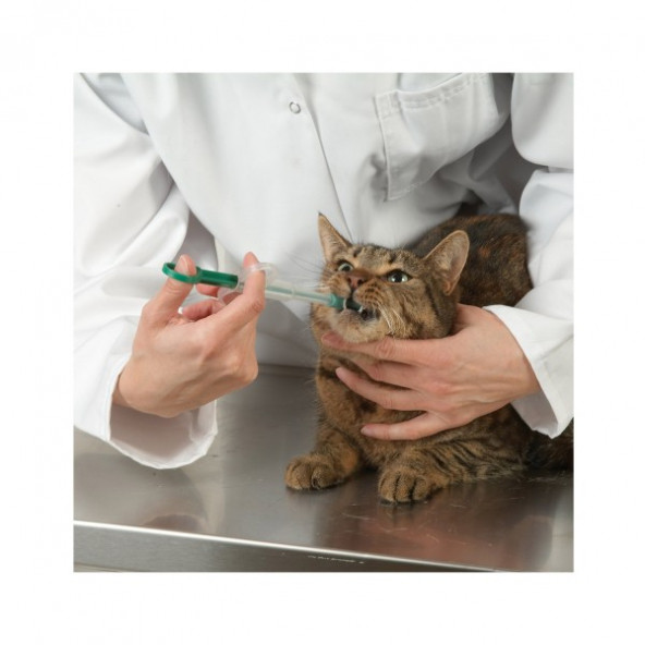 Kedi Hap Yutturma Enjektörü 2'li Set - Resim 5