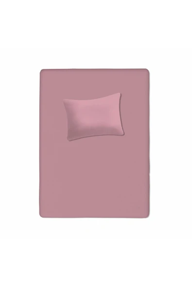 %100 Pamuklu Bebek Aparalı Çarşaf 115x150 + Bebek Yastık Kılıfı 35x45 ürün görseli 1
