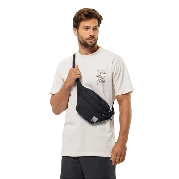 Jack Wolfskin Konya Hipbag Bel Çantası Siyah ürün görseli 1