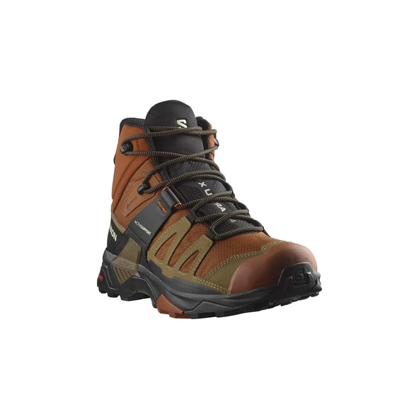 Salomon X-Ultra 4 Mid GTX Erkek Outdoor Ayakkabı Kahverengi ürün görseli 1