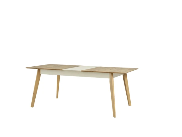 Dienni Terra Modern Açılabilir Yemek MasasI (SANDALYE DAHİL DEĞİL)- 160-202 cm Genişleyebilir - 6-8 Kişilik Fonksiyonel Salon ve Mutfak Masası ürün görseli 1