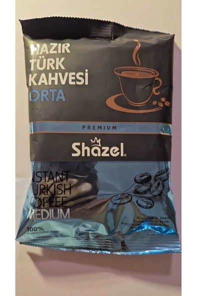 Shazel HAZIR TÜRK KAHVESİ ORTA 100 GR ürün görseli 1