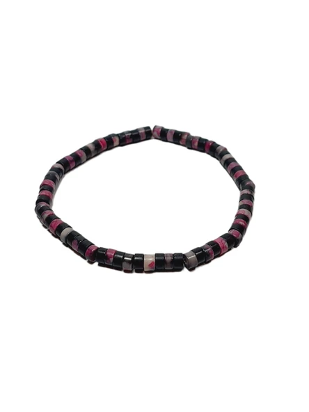 JTSS26BLK1694 VARASİT ONYX DİSK DOĞALTAŞ ESNEK 4 MM JANTİ BİLEKLİK ürün görseli 1