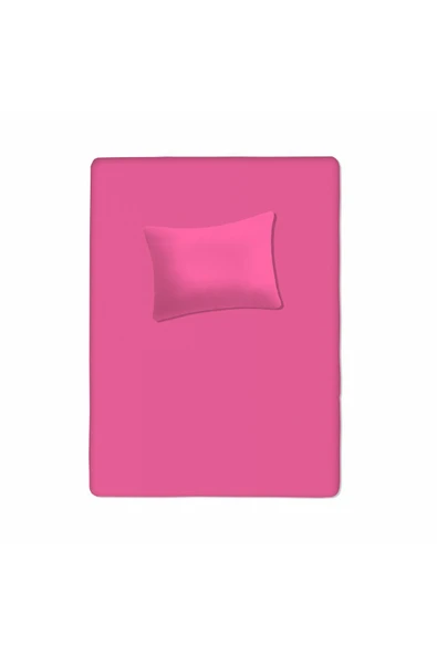 %100 Pamuklu Bebek Aparalı Çarşaf 115x150 + Bebek Yastık Kılıfı 35x45 ürün görseli 1