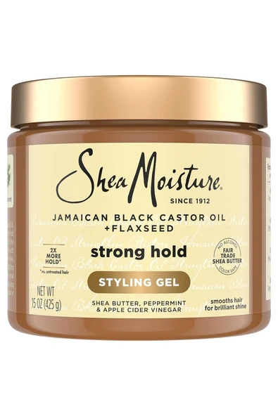Shea Moisture Jamaican Black Castor Oil Güçlü Tutuş Sağlayan Şekillendirici Saç Jeli 425GR ürün görseli 1