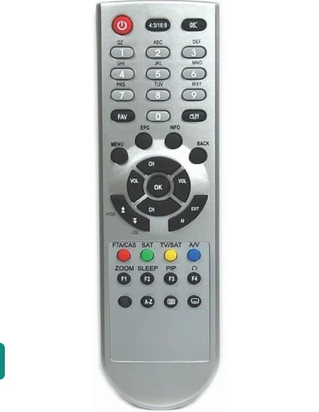 Arçelik Beko AS-620 D FTA Uydu Alıcı Kumandası ürün görseli 1