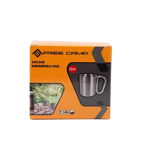 FreeCamp Karabinalı Mug - Resim 2