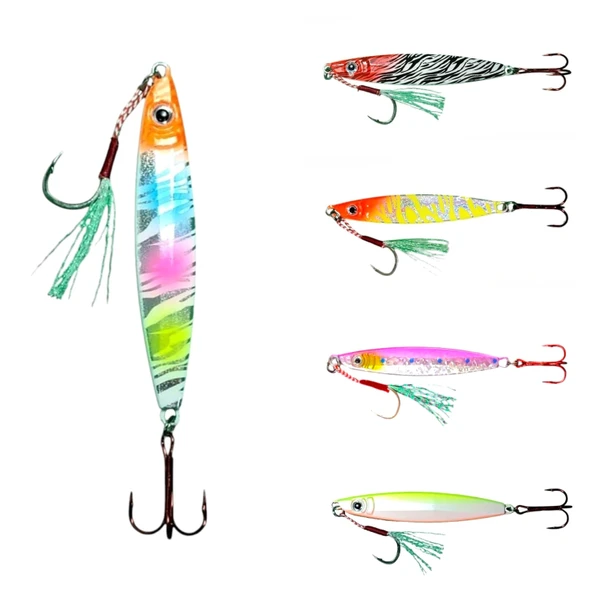 Sardin 20gr - 60mm - 5 Adet Jig Set- Levrek, Palamut, Lüfer, Çinekop, Turna Için En Iyi Jig Yemi ürün görseli 1