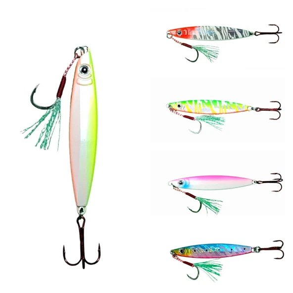 Sardin 20gr - 60mm - 5 Adet Jig Set- Levrek, Palamut, Lüfer, Çinekop, Turna Için En Iyi Jig Yemi ürün görseli 1