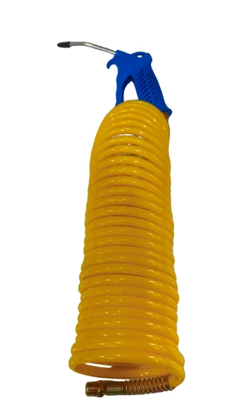 Hava Hortumu 7.5 Metre Spiral Kompresör Tipi 1/4, Hava Püskürtme Tabancası İle ürün görseli 1