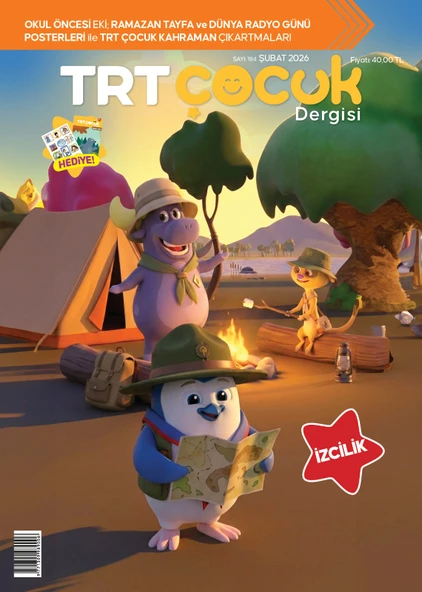 TRT Çocuk Dergi Şubat 2026 ürün görseli 1